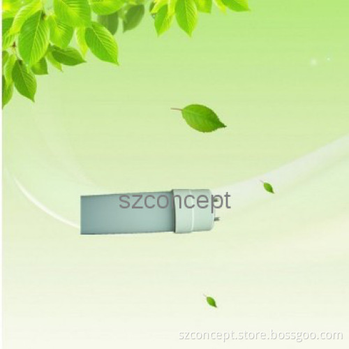 Round T8 Tube 2feet,SMD 2835, Non-isolated driver,Aluminum housing